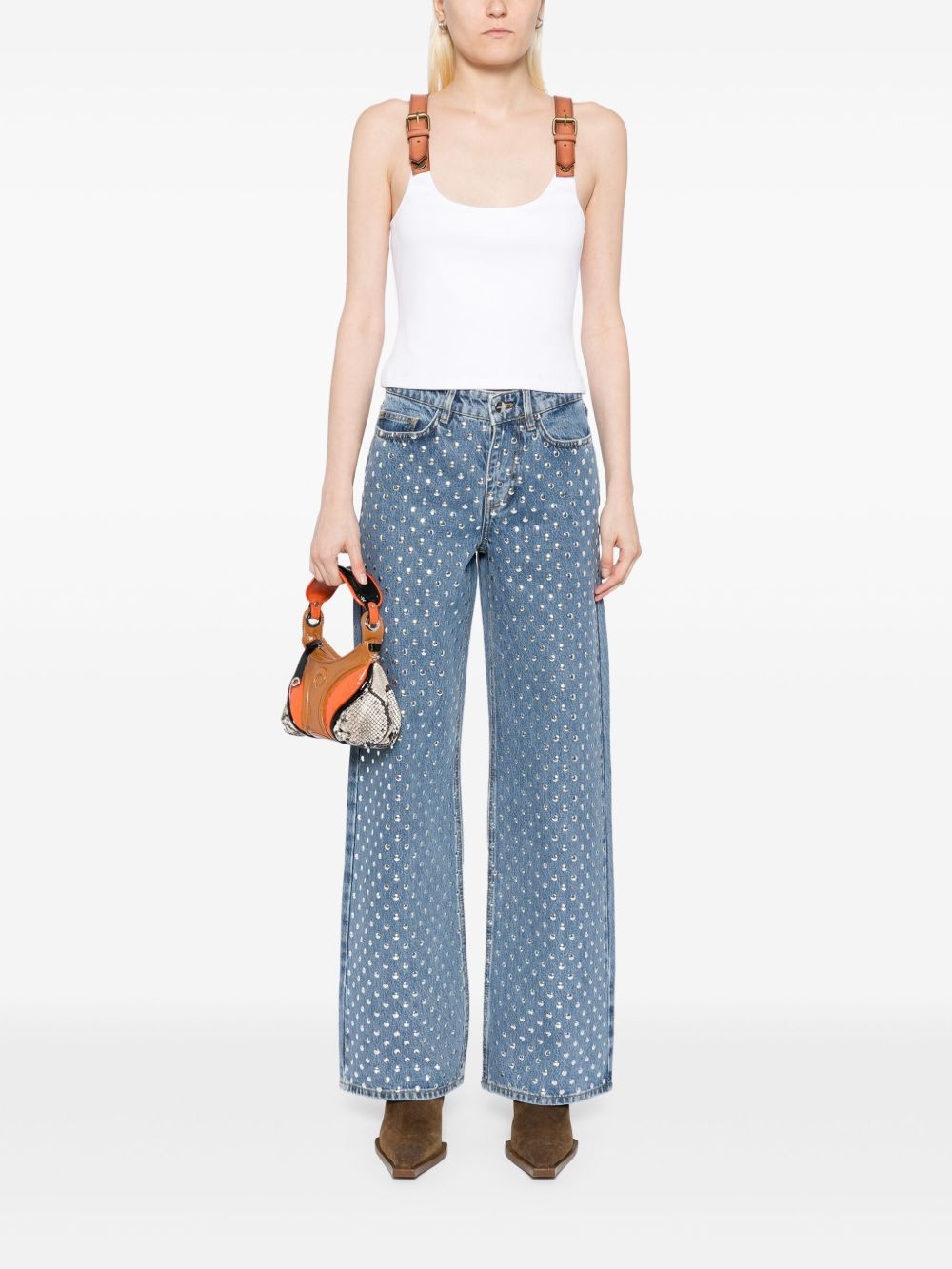 studded jeans - 2