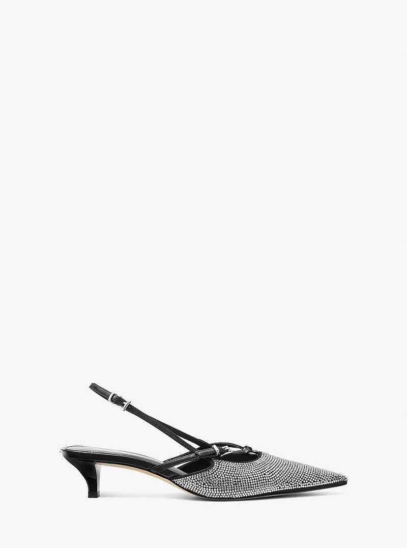 Selina Embellished Slingback Pump 1