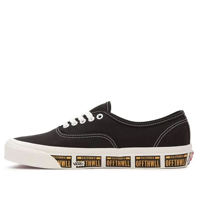 Vans Authentic 44 DX 'Anaheim Factory - Vanity Plate Black' VN0A5KX4AXB - 1