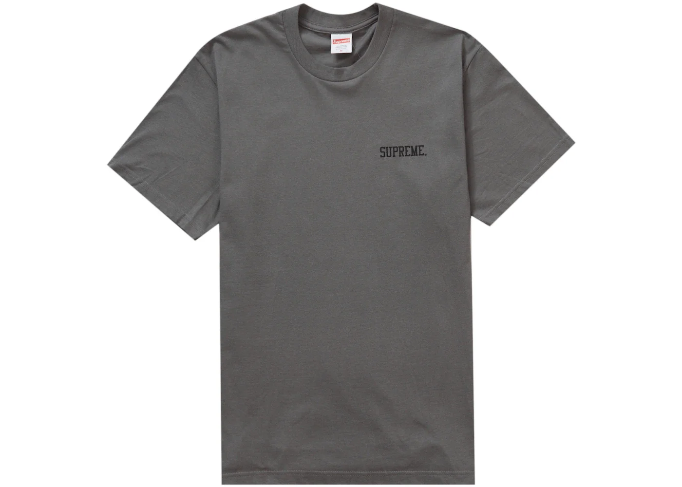 Supreme Supreme Fighter Tee Charcoal - SUP-FW23-133 | REVERSIBLE