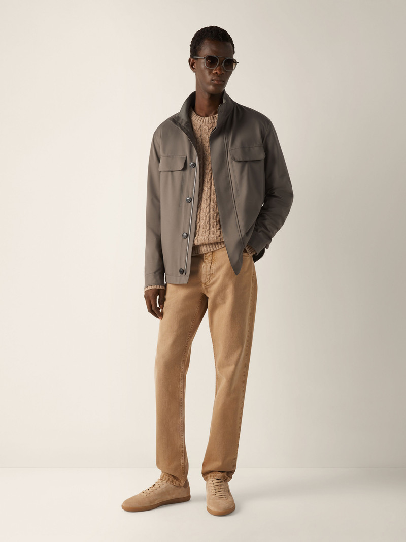 ZEGNA MICROFIBER MOTORIN 125CC FIELD JACKET outlook