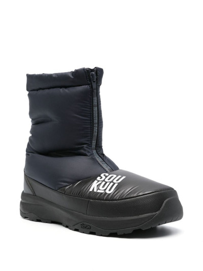The North Face x Undercover logo-print padded boots outlook