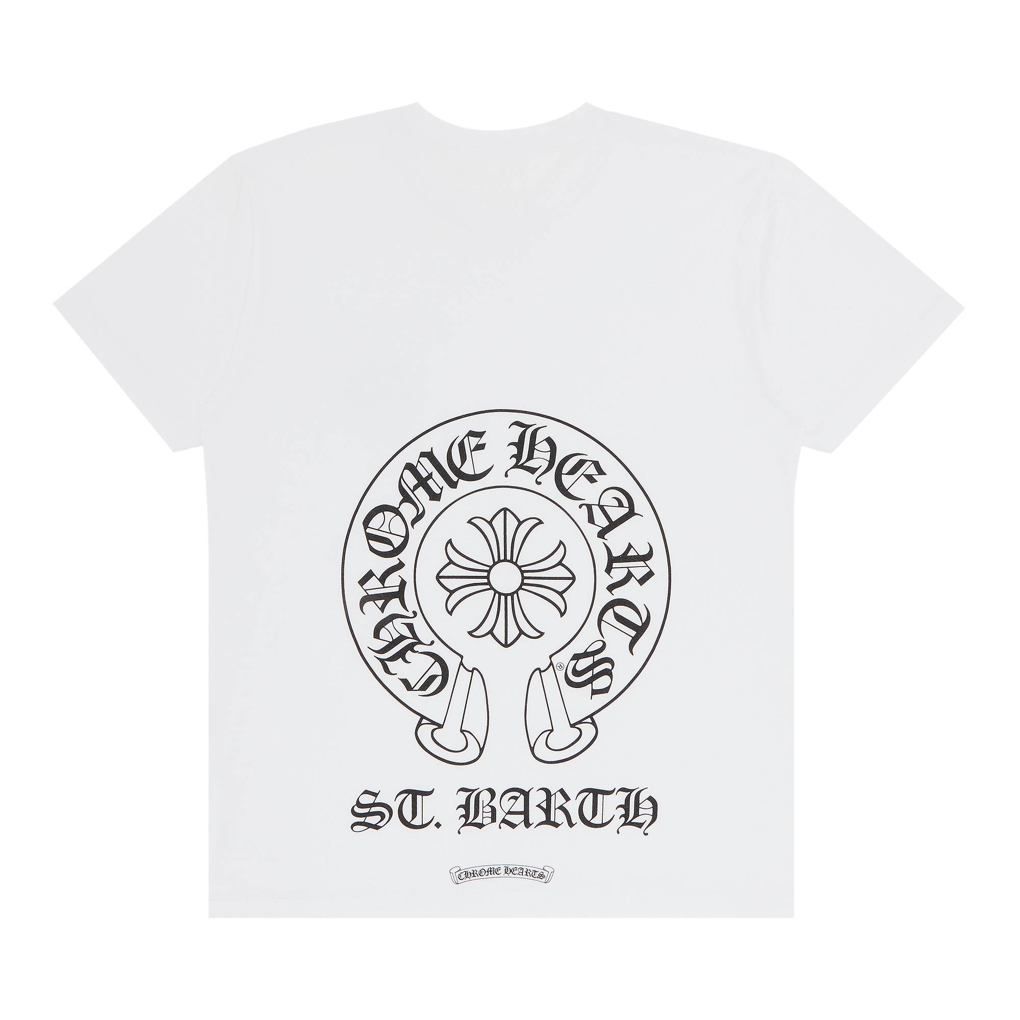 Chrome Hearts St. Barths Exclusive Horseshoe T-Shirt 'White' - 2