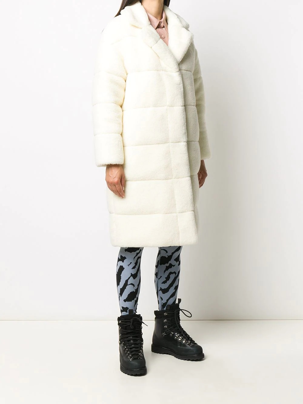 padded teddy coat - 3