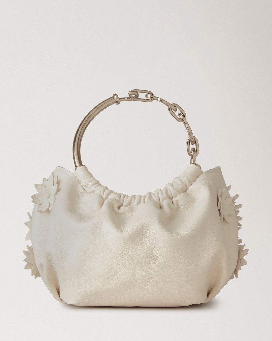 Pimlico Bracelet Bag Eggshell Buttery Nappa & Flowers - 3