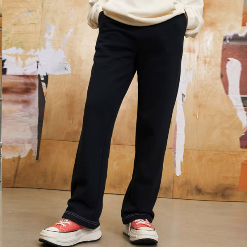 Converse (WMNS) Converse Essential Sweatpants 'Navy' 10026558-A01 outlook