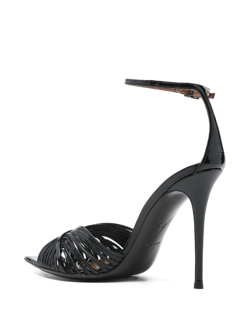 105mm Intriigo Shell leather sandals 3