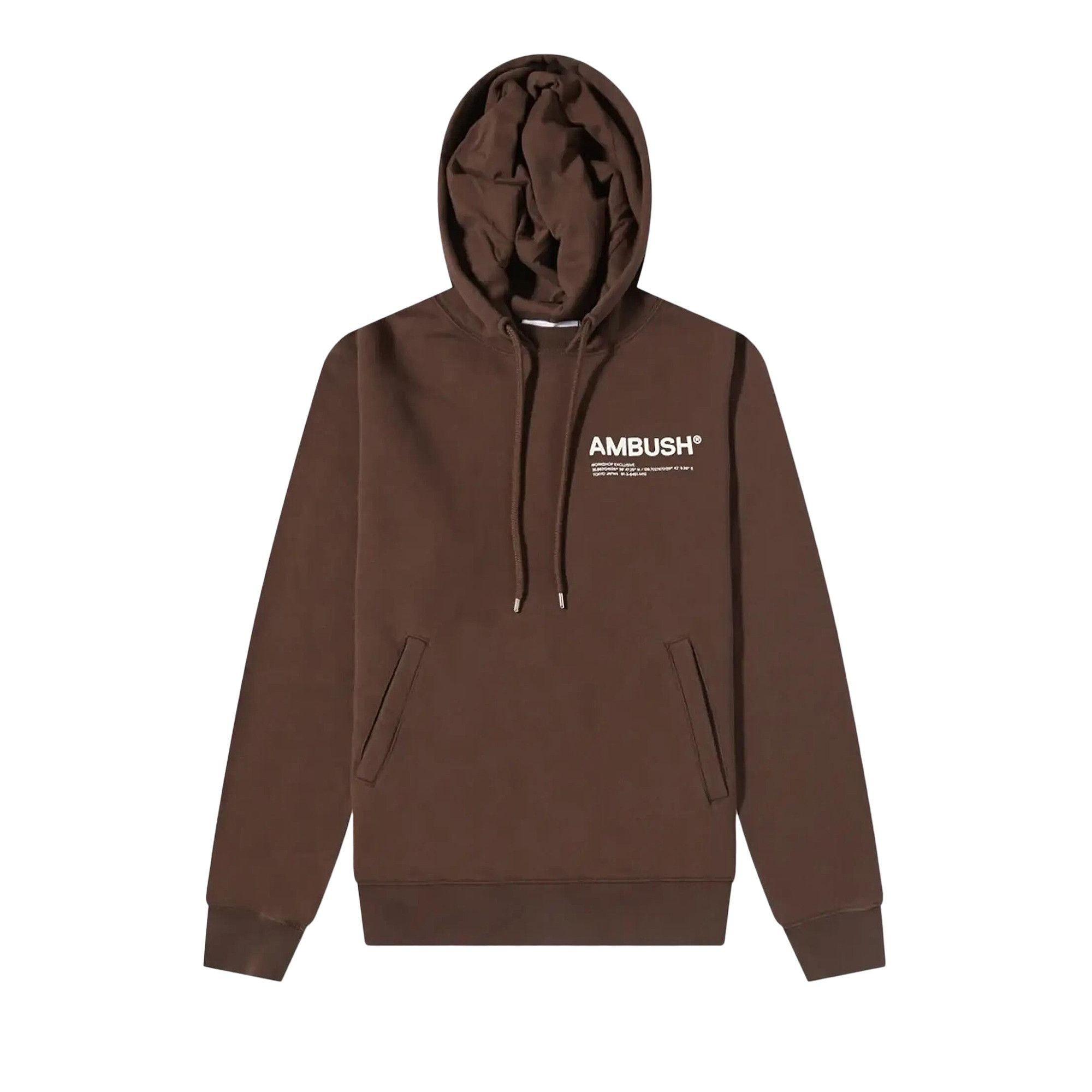 Ambush Workshop Hoodie 'Chocolate' - 1