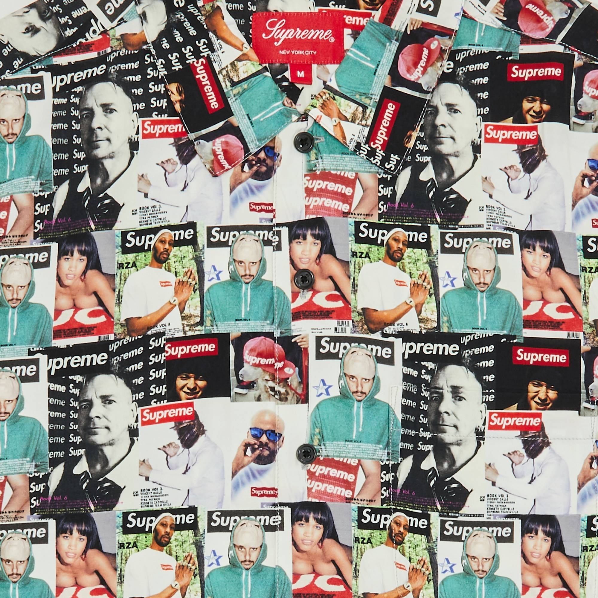 Supreme Magazine Short-Sleeve Shirt 'Multicolor' - 3