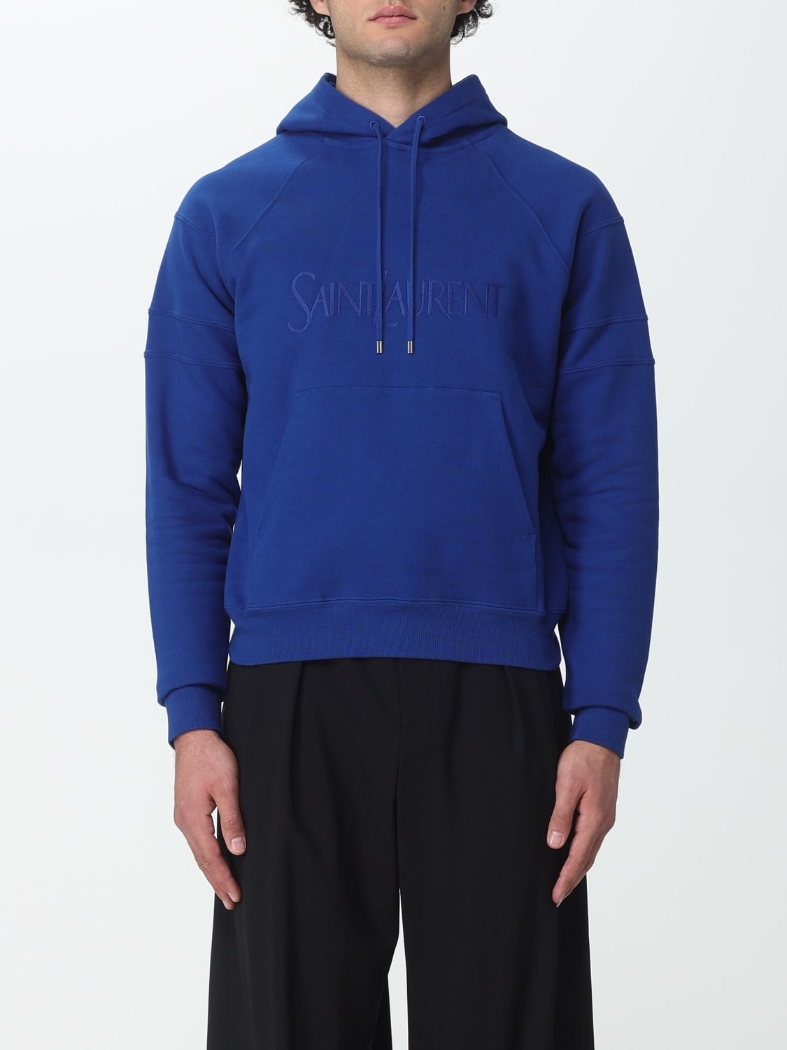 Saint Laurent sweatshirt in cotton - 1
