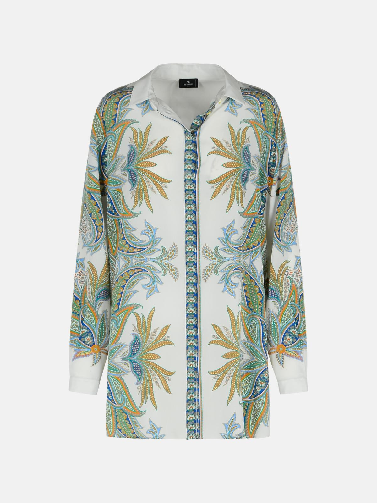 MULTICOLOR SILK SHIRT - 1