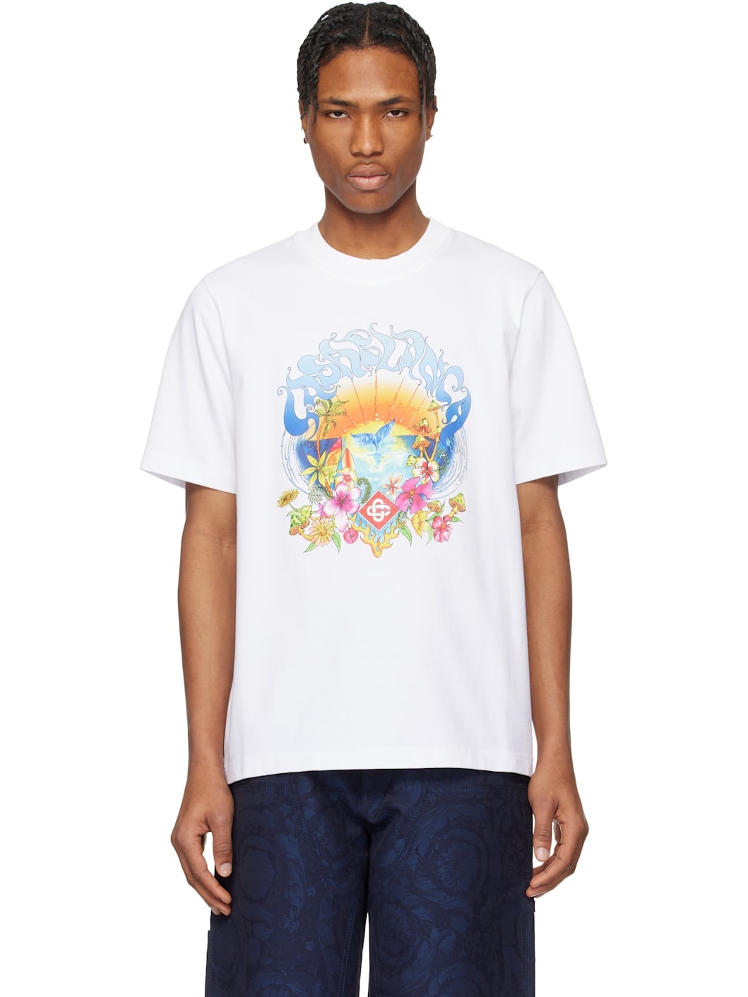 White Surf Trip T-shirt - 1