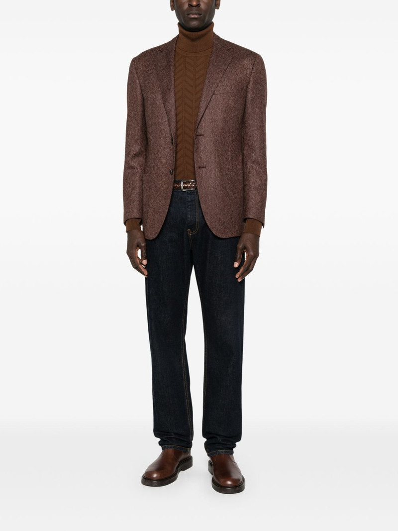 CORNELIANI button single-breasted jacket outlook