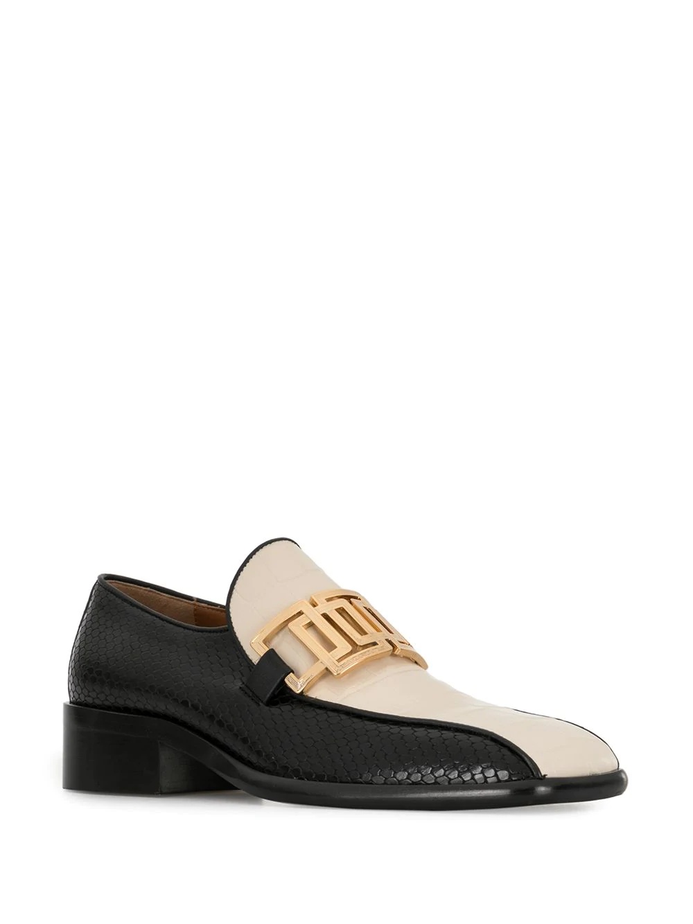 square-toe loafers - 2