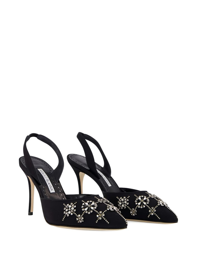 crystal-embellished stiletto pumps 5