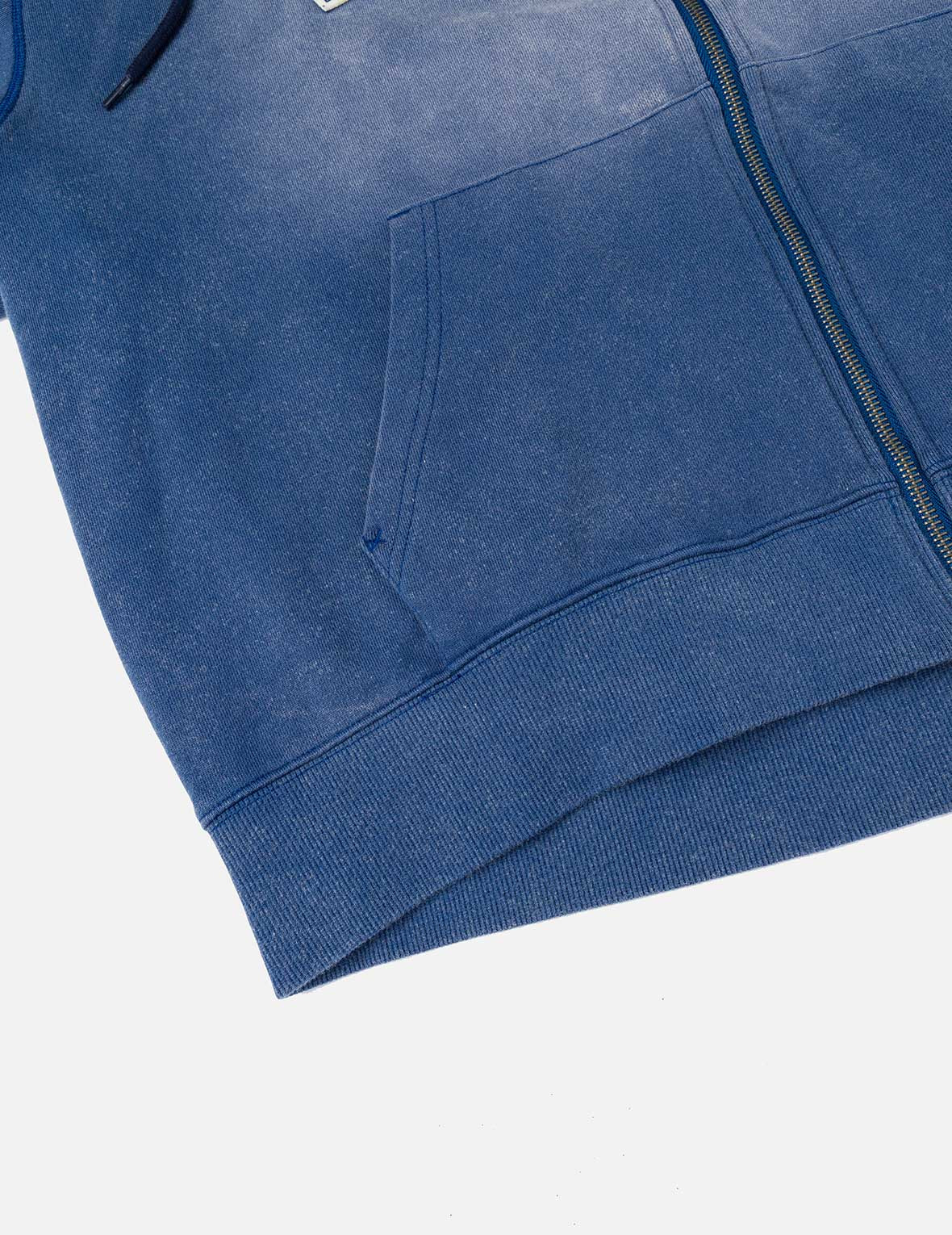 EV and Seagull Patches Embroidery Relax Fit Hoodie Jacket - 11