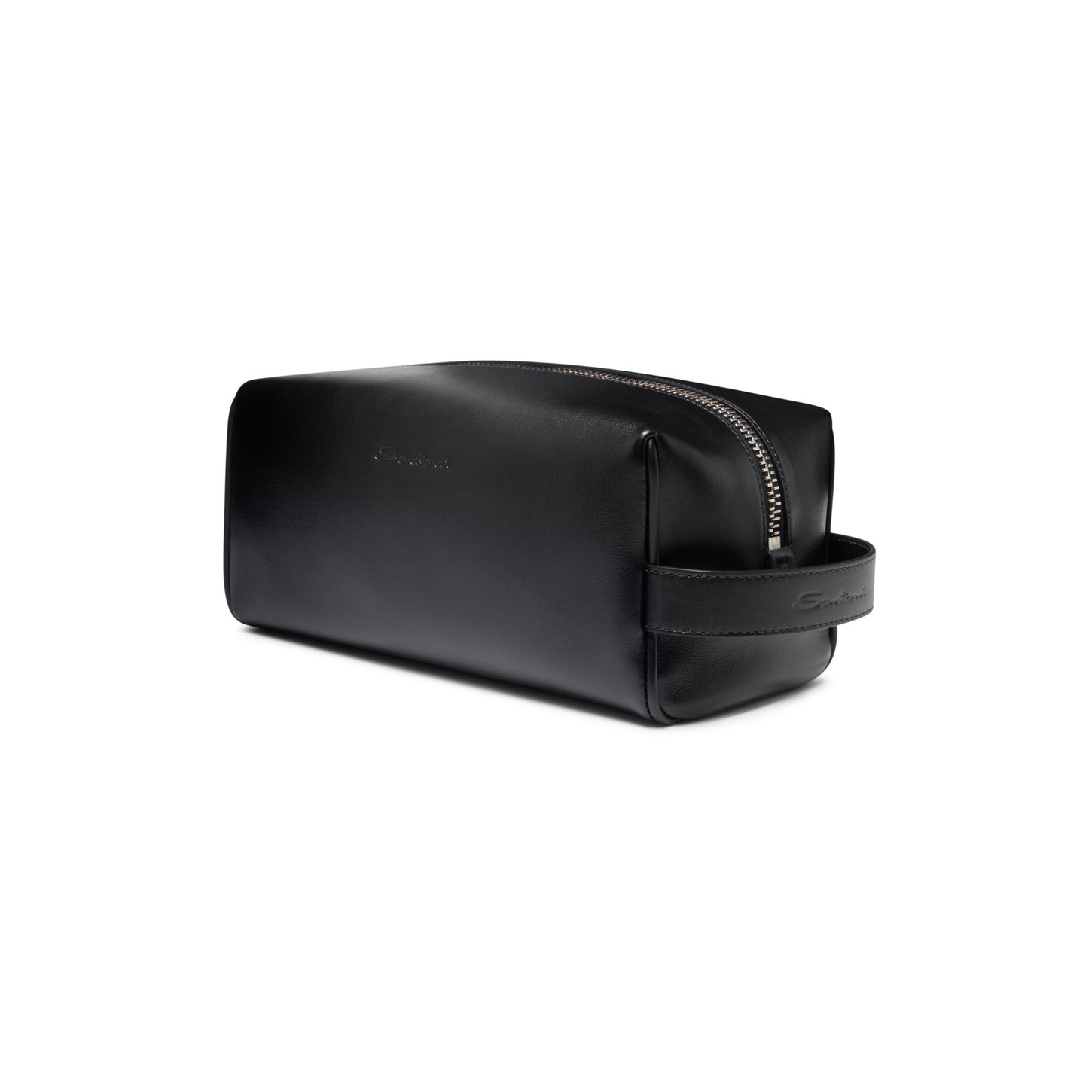 Black leather pouch - 4