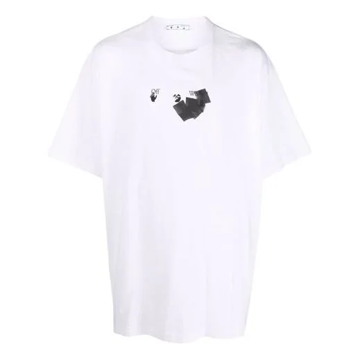 OFF-WHITE Arrows Print T-Shirt White - 1