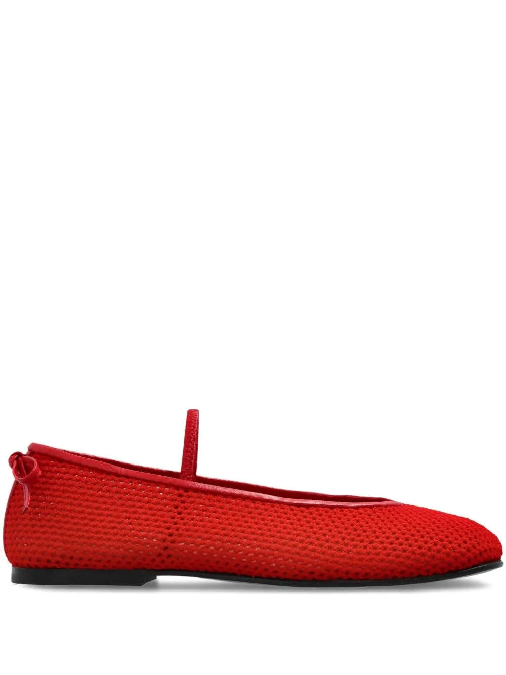 leather ballerina shoes - 1
