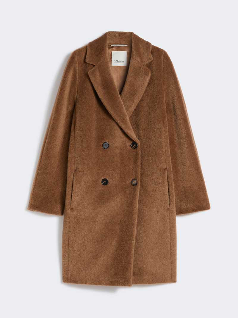 ROSETO Wool and alpaca midi coat 1