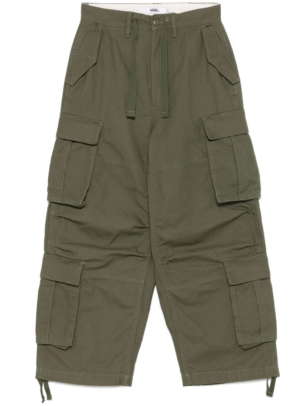 cotton cargo pants - 1
