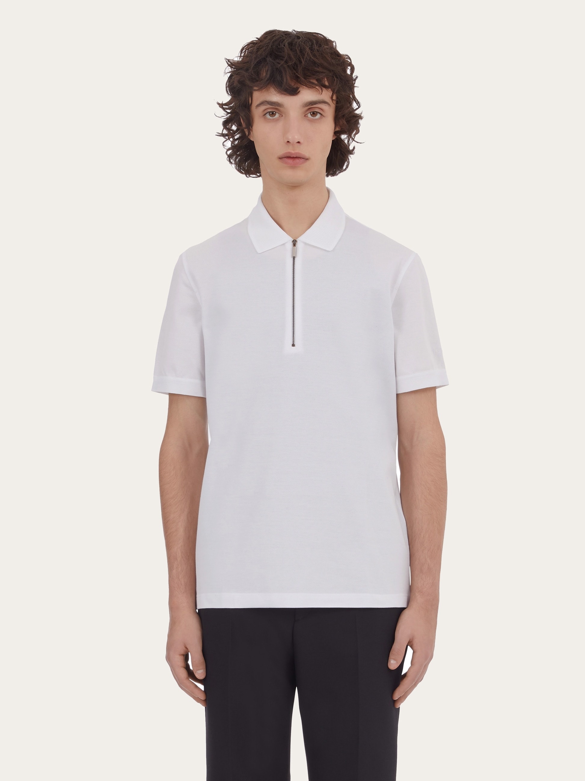 Polo with zip collar - 2