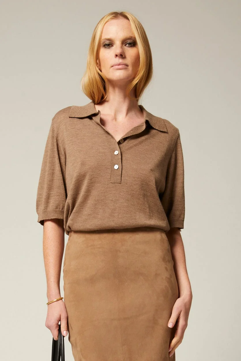 HARPER CASHMERE TOP - 1