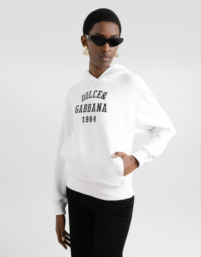 Cotton sweatshirt with embroidery 4
