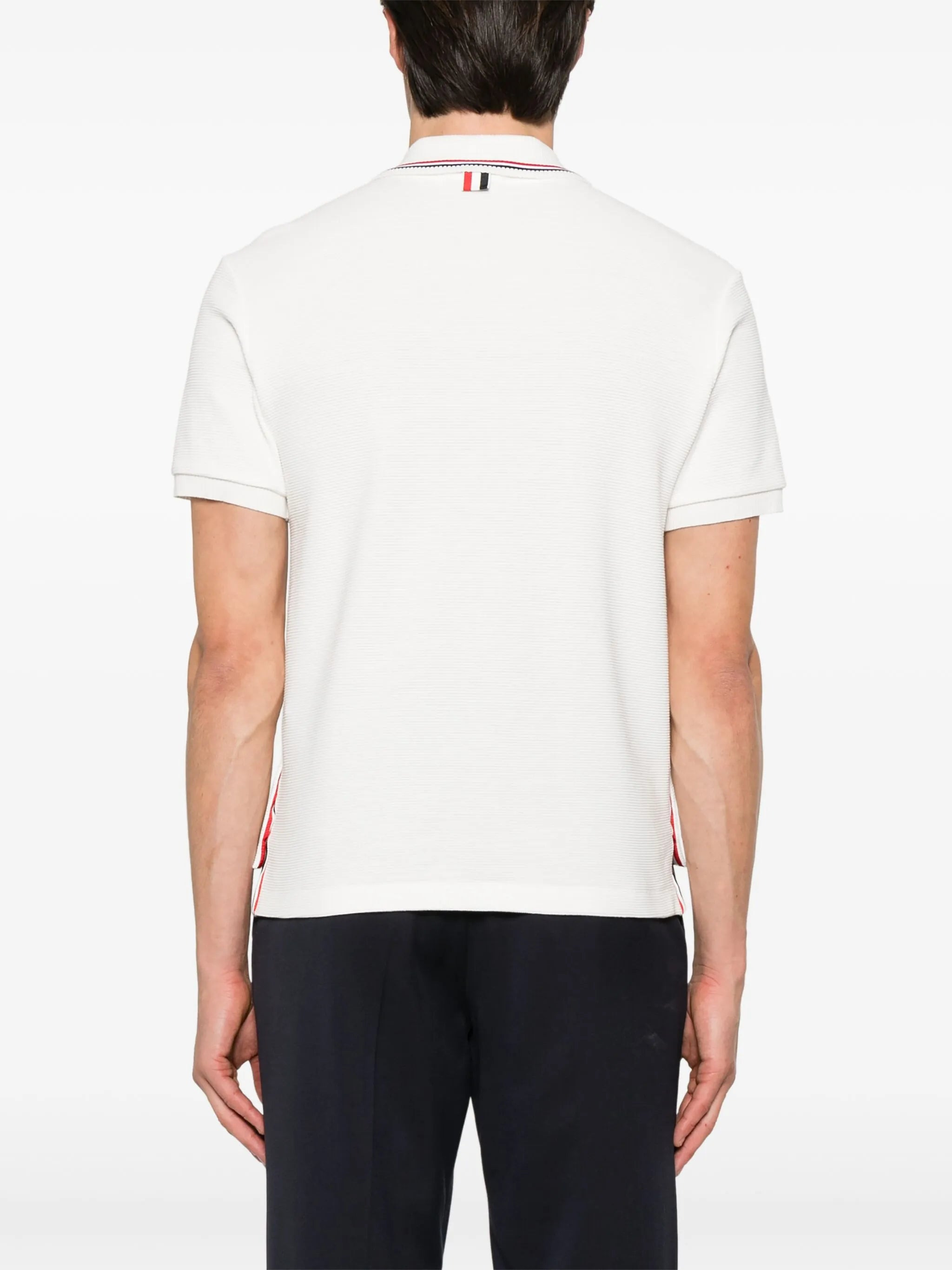 RWB stripe-detail polo shirt - 3