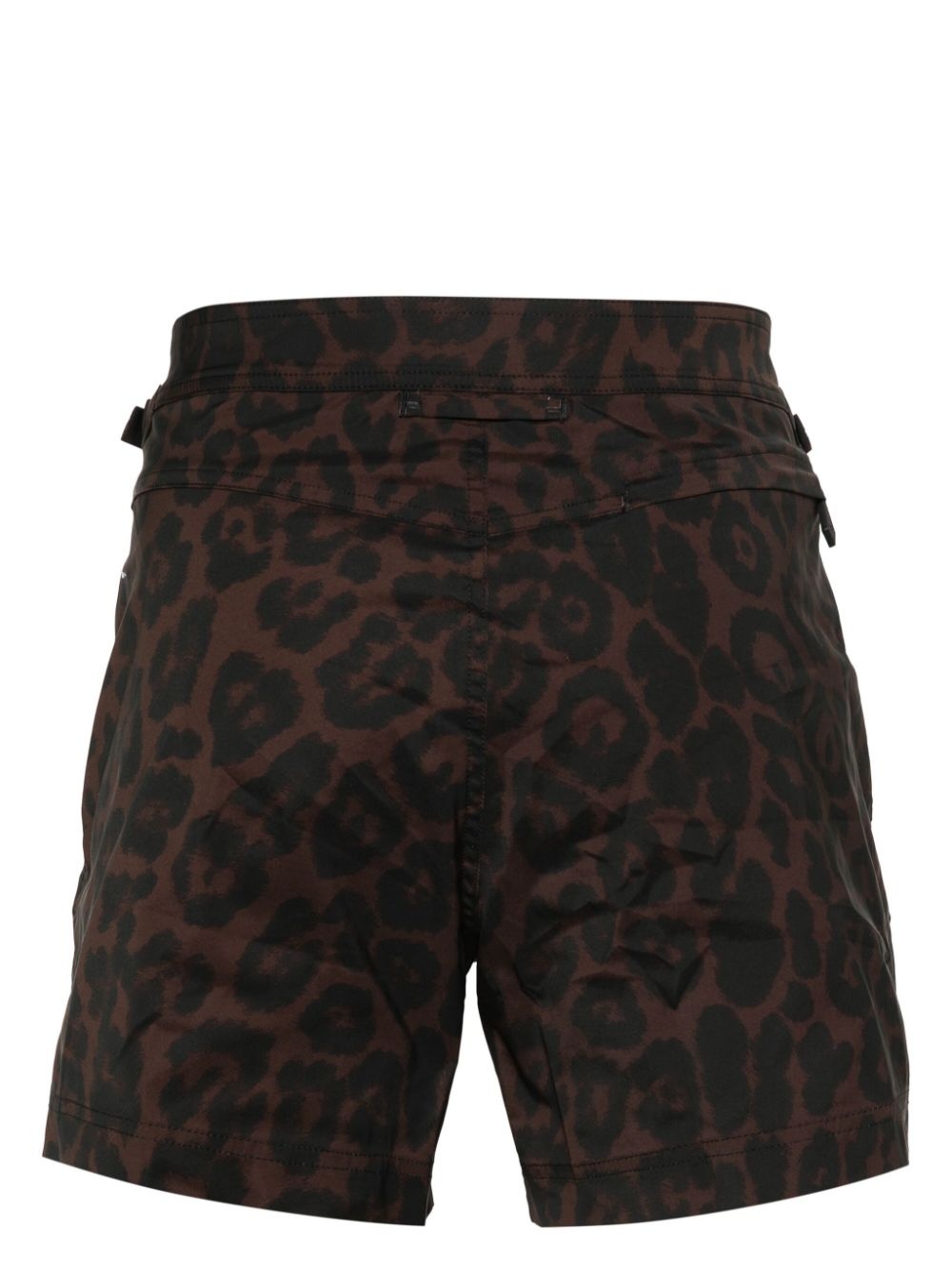 cheetah-print swim shorts - 2