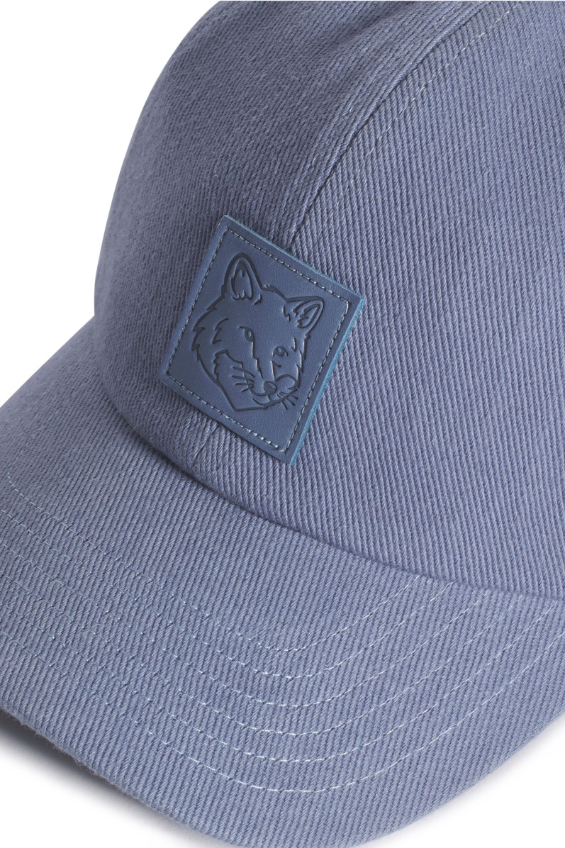 BOLD FOX HEAD LEATHER PATCH 6P CAP - 4
