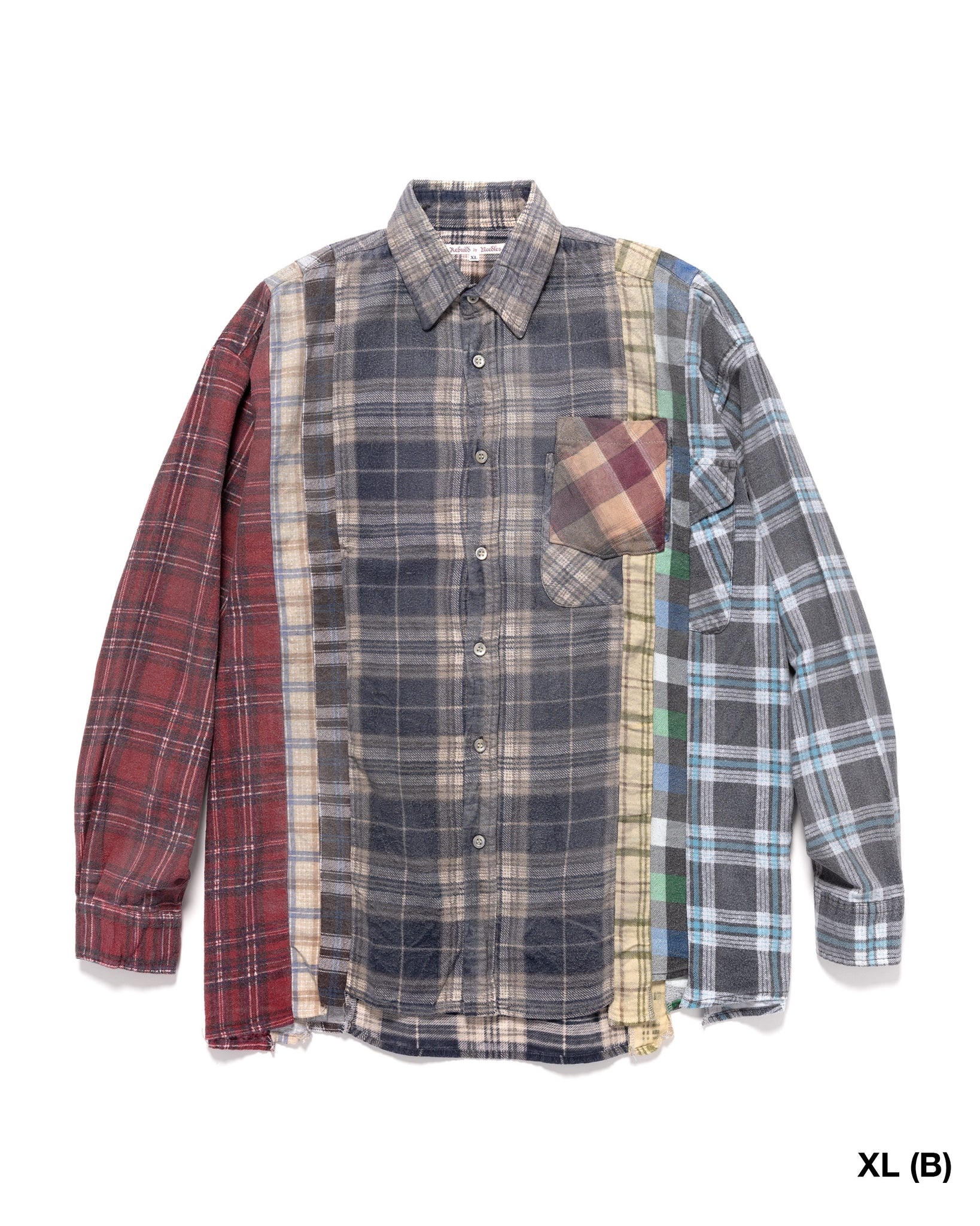 FLANNEL SHIRT -> 7 CUTS SHIRT / REFLECTION ASSORTED - 16