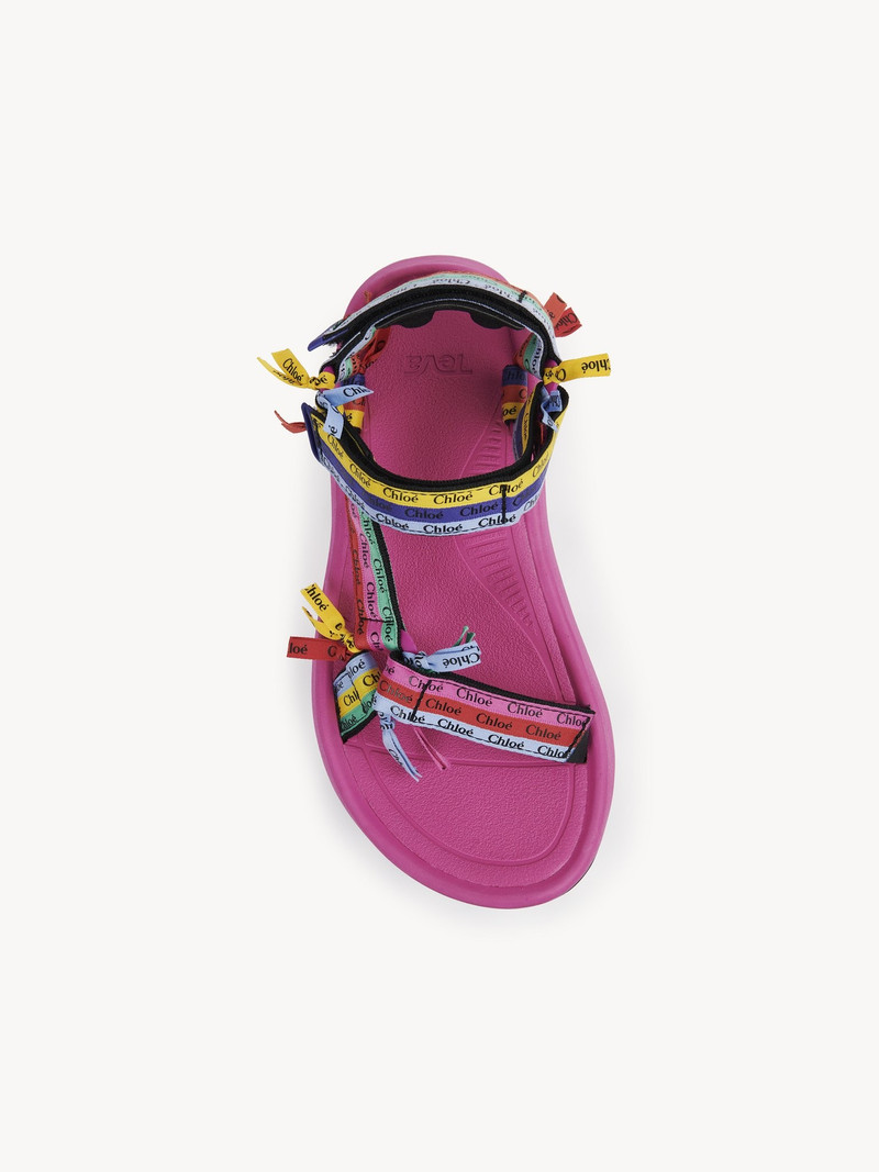 CHLOÉ X TEVA HURRICANE XLT2 AMPSOLE FLAT 샌들 3
