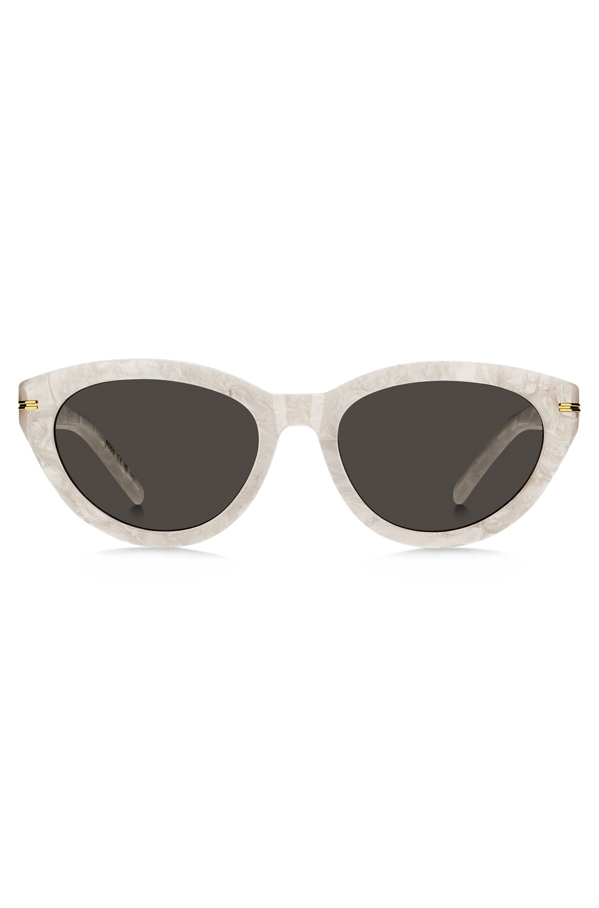 PATTERNED-ACETATE SUNGLASSES WITH GOLD-TONE DETAILS - 3