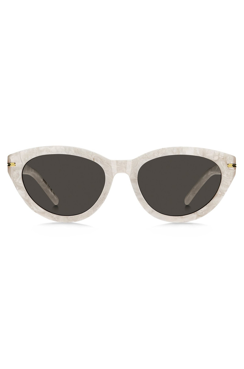 PATTERNED-ACETATE SUNGLASSES WITH GOLD-TONE DETAILS 3