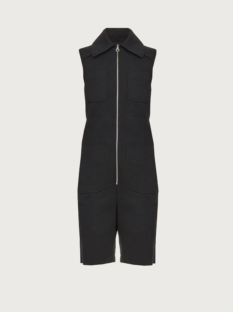 ORGANIC COTTON SHORT JUMPSUIT 1