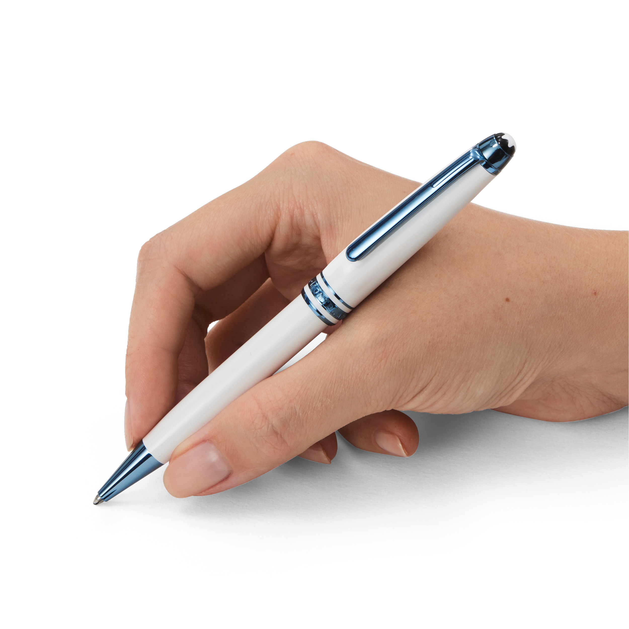 MEISTERSTÜCK GLACIER CLASSIQUE BALLPOINT PEN WHITE - 5