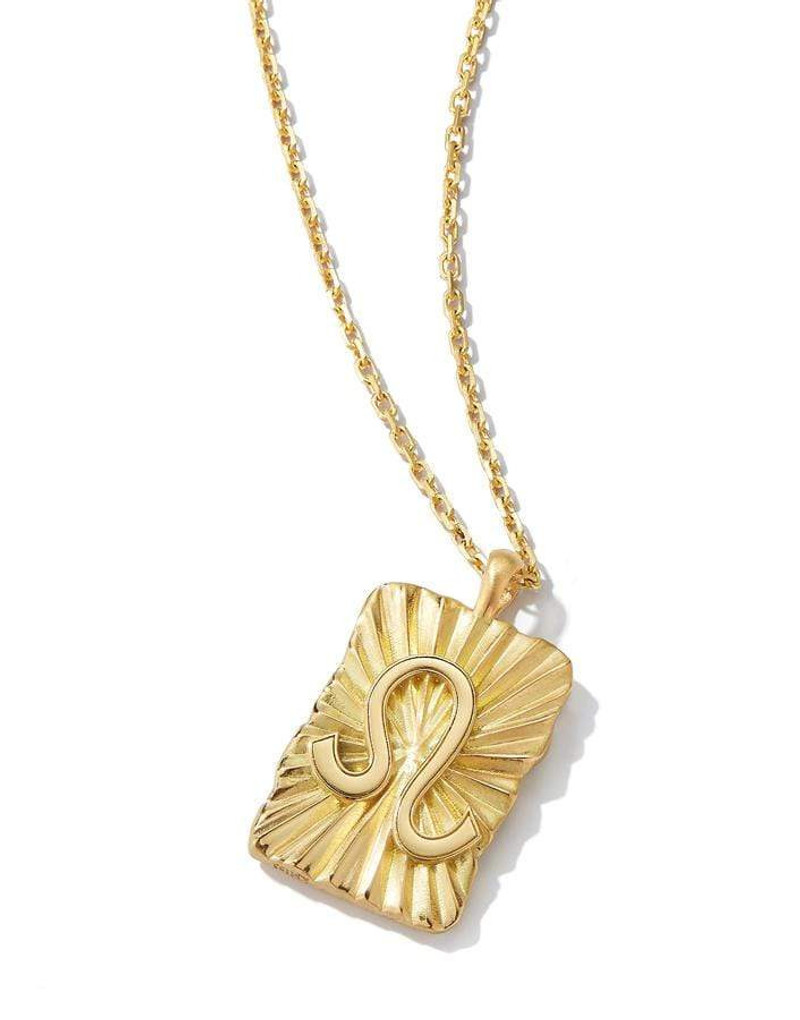 Leo Zodiac Pendant Necklace 1