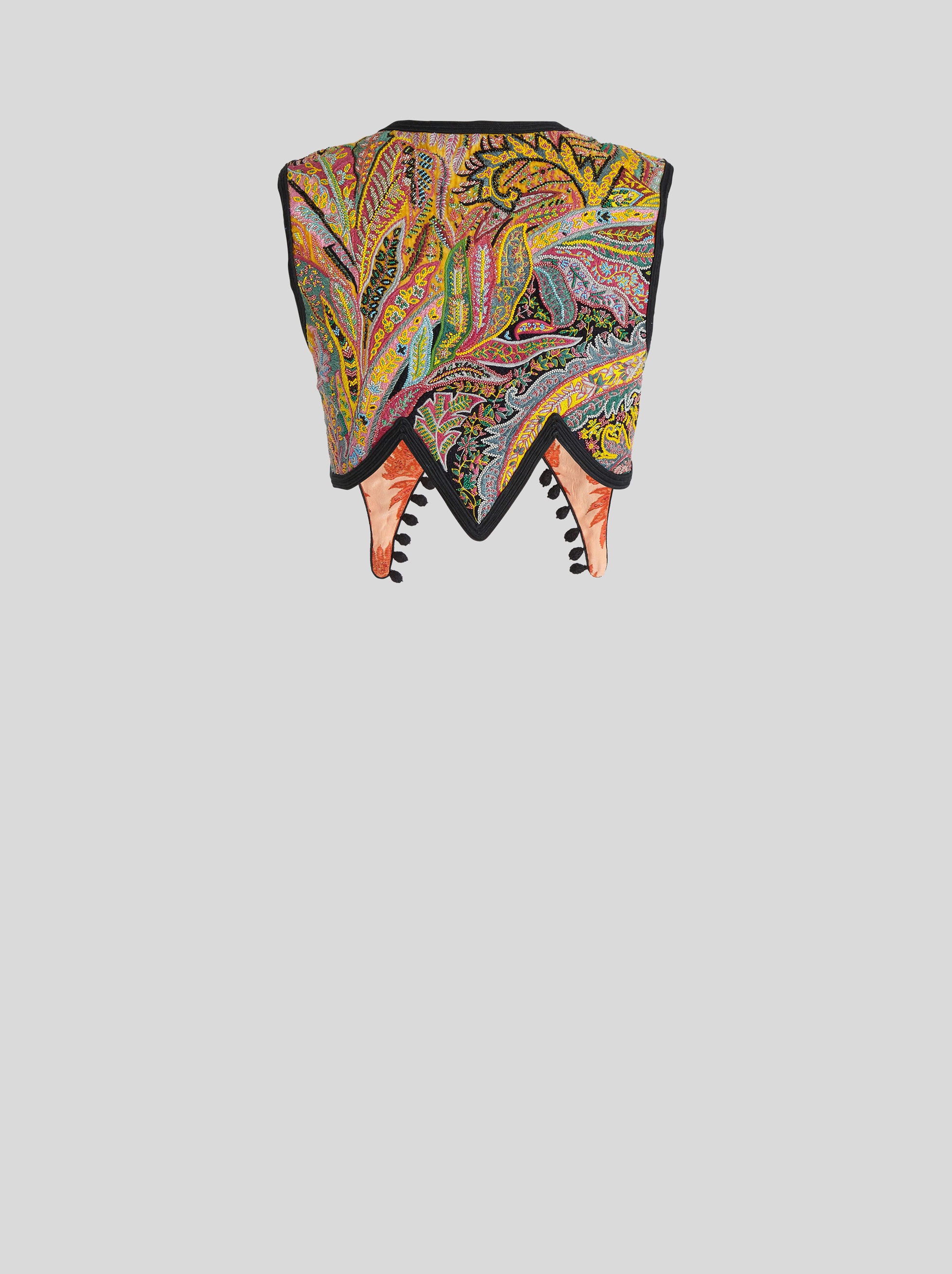 PAISLEY EMBROIDERED WAISTCOAT - 6