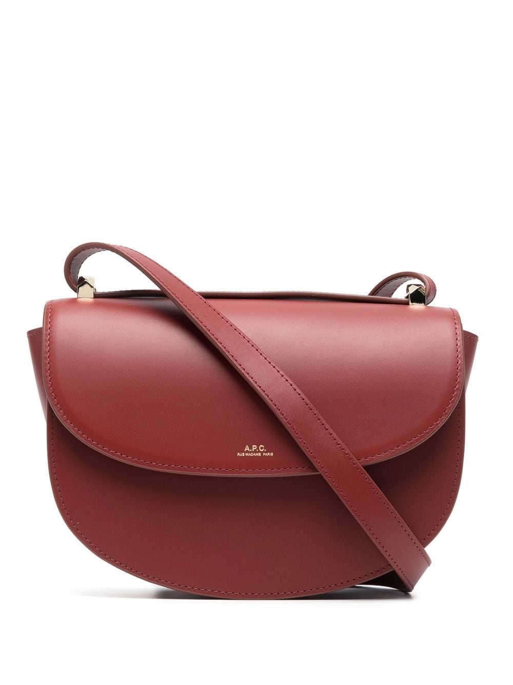 Geneve leather shoulder bag - 1