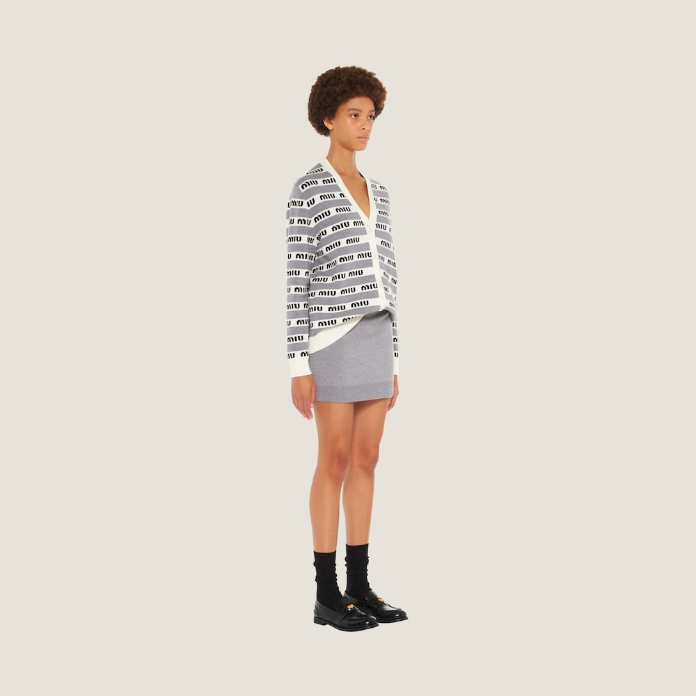 Wool cardigan - 4