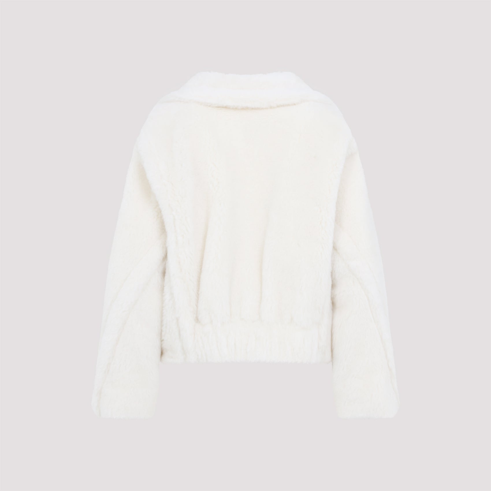 Max Mara Oggeri Teddy Short Biker Jacket Women - 2