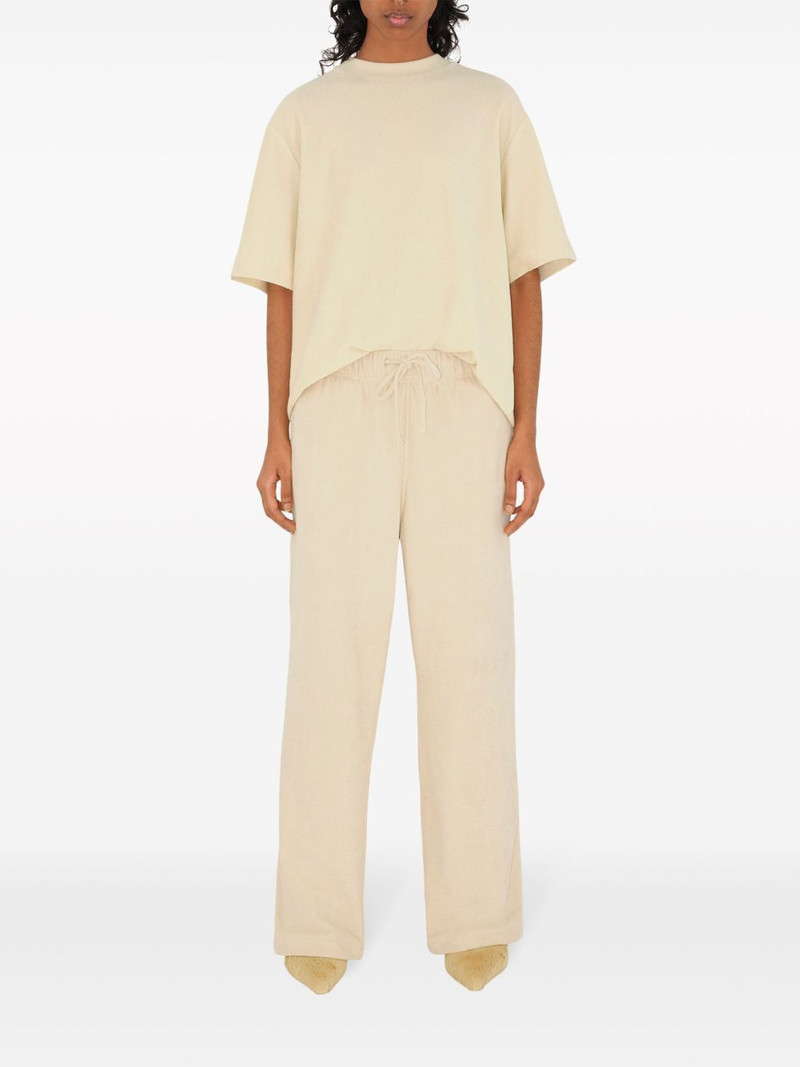 Burberry straight-leg cotton trousers outlook