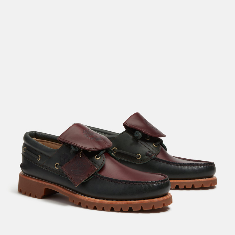 Men's Timberland® Authentic 3-Eye Lug Boat Shoe 8