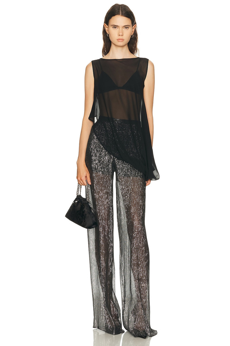 SEV Silk Side Drape Top outlook