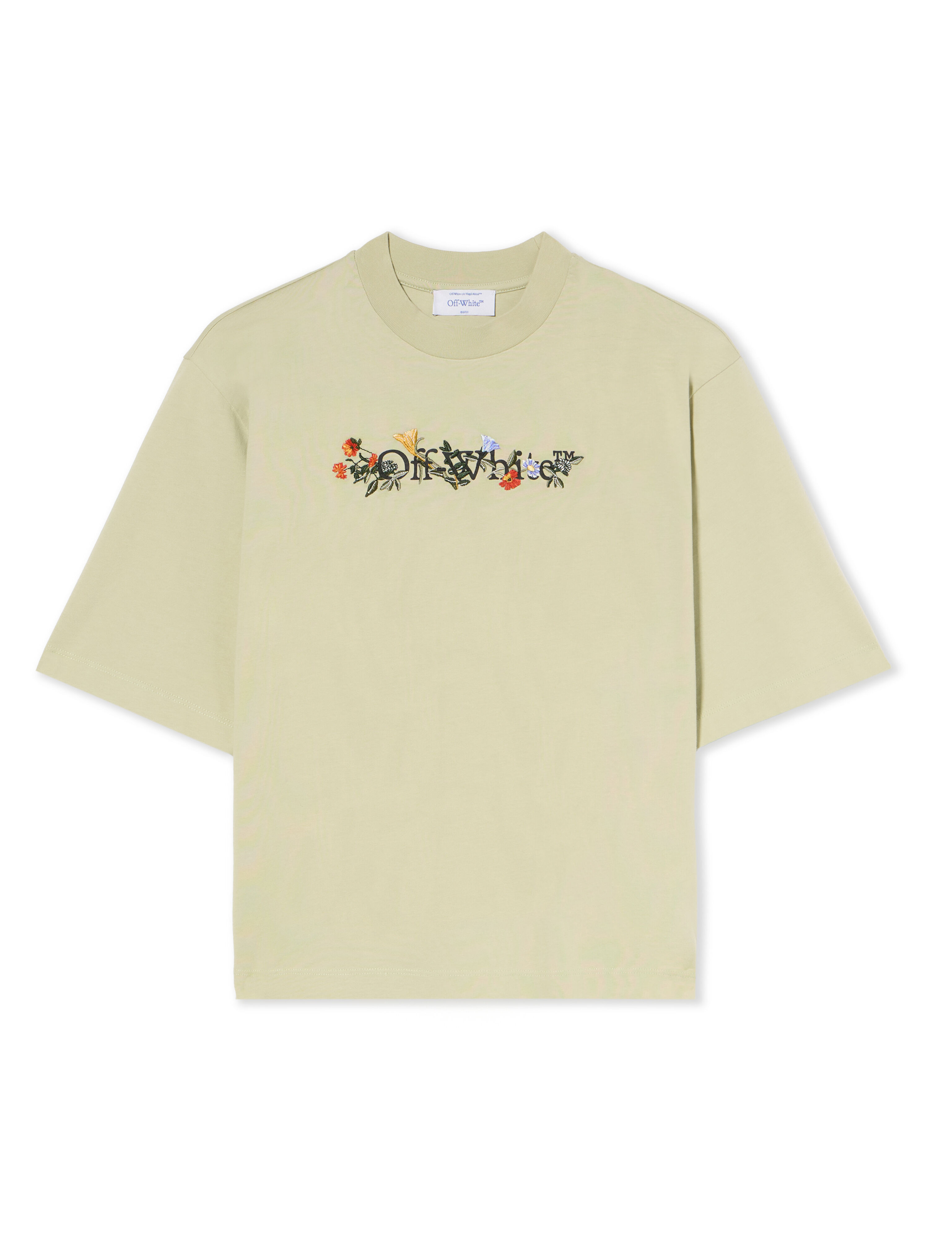 Bookish Flowers Boxy Logo Tee - 2