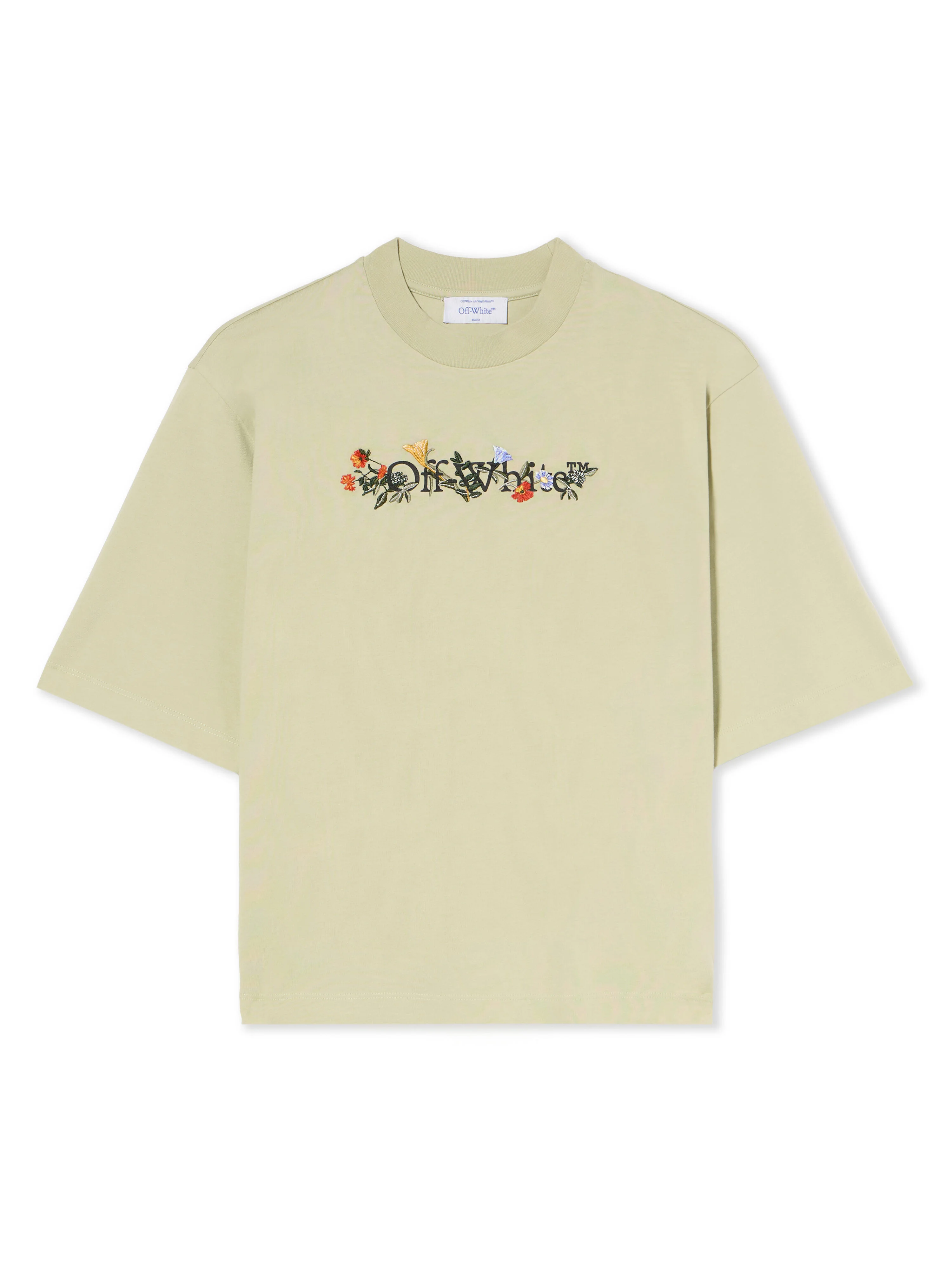 Bookish Flowers Boxy Logo Tee - 1