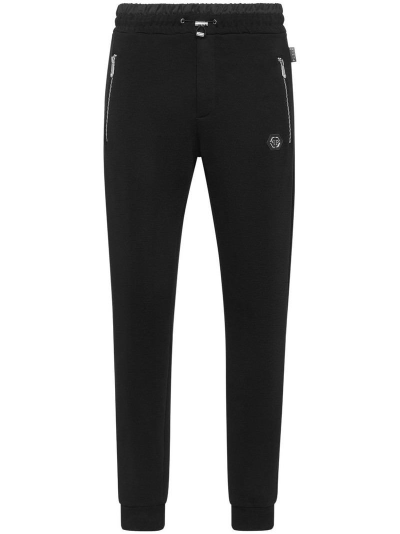 puffered track pants 1