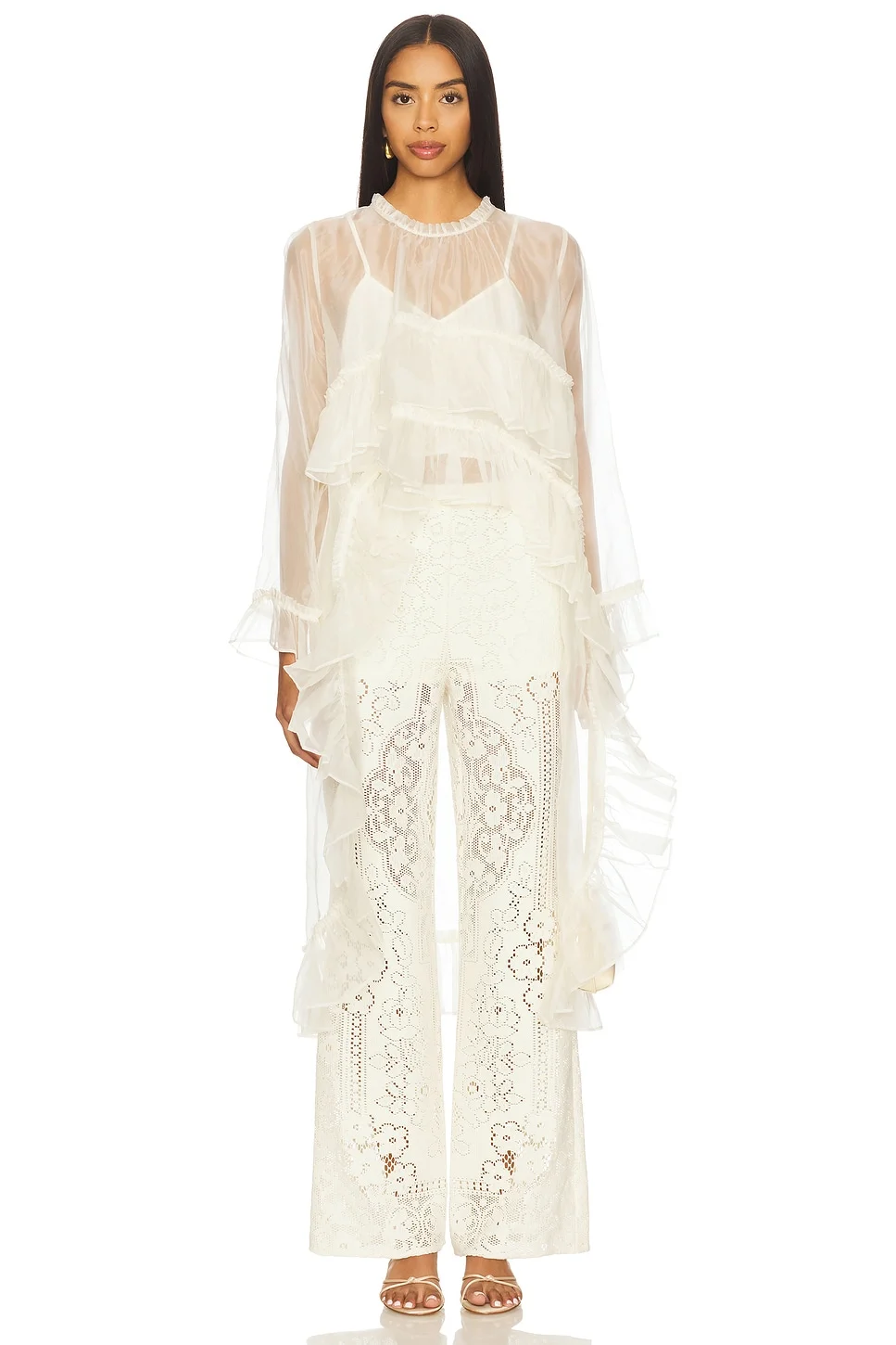 Cornelia Solid High Low Top - 1