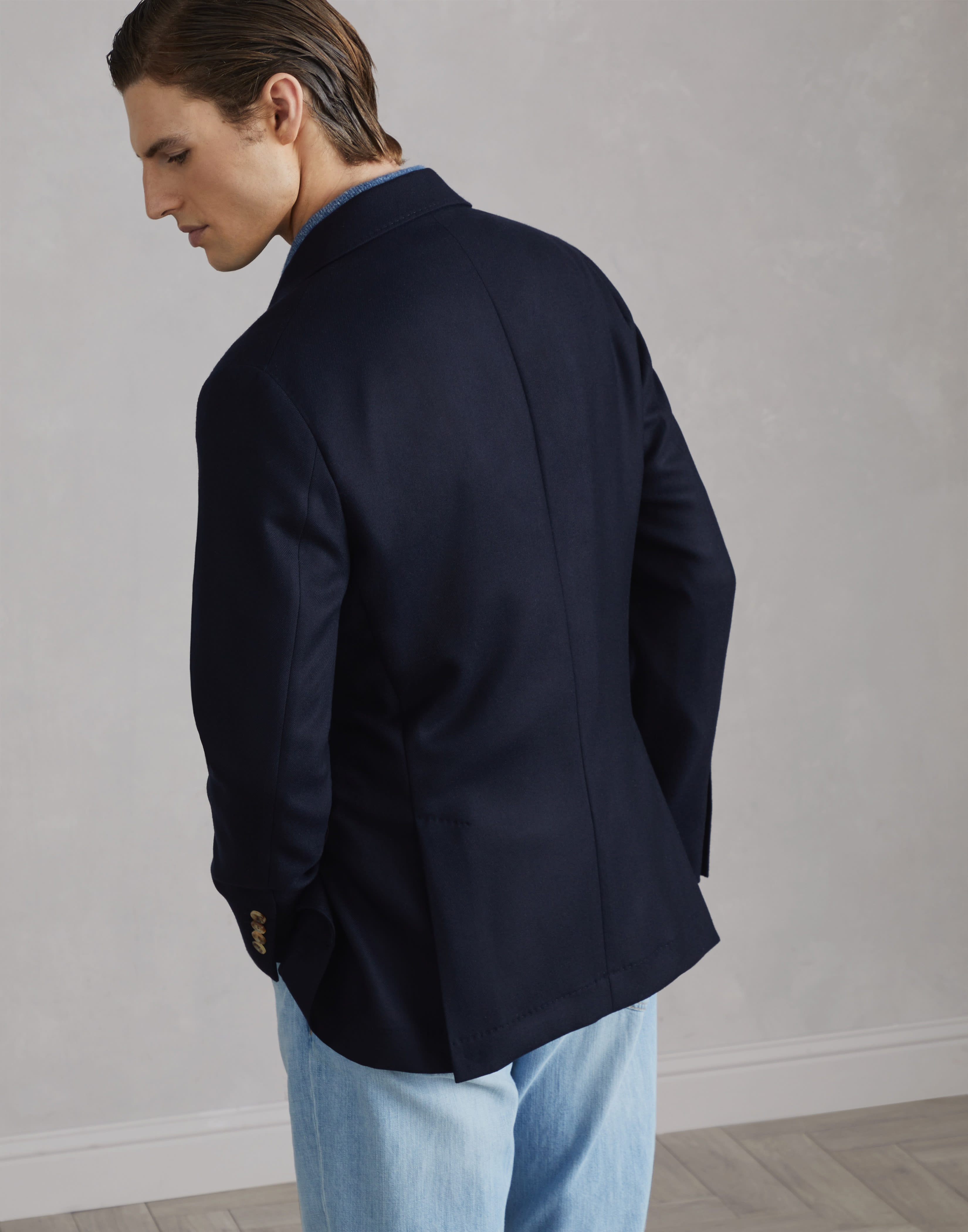 Cashmere batavia deconstructed blazer - 2